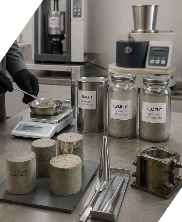 Испытание цемента в Волхове по цене от 5234 р. | ЭкспертизаРоссия