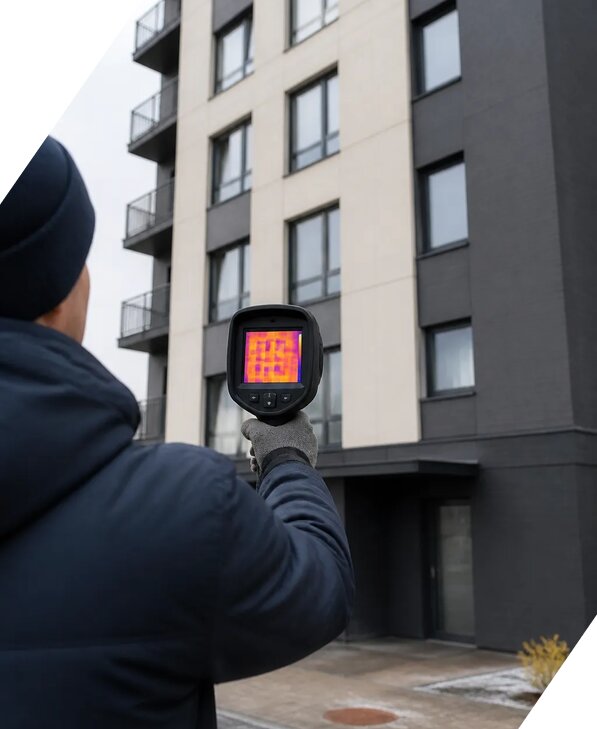 Тепловизионное обследование зданий в Волхове от 5234 р. | ЭкспертизаРоссия